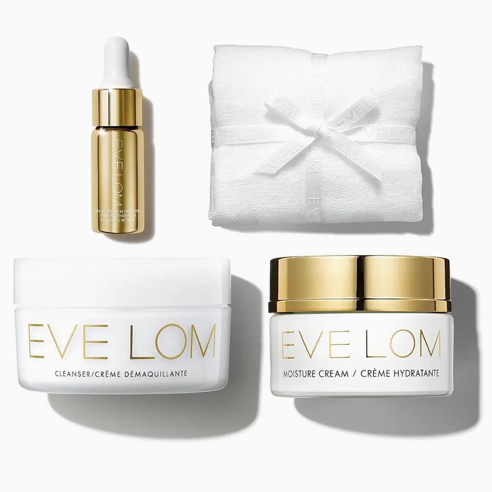 NIB Eve Lom Radiant Renewal 4-Piece Skin Care Set